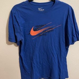 3 Nike shortsleeve shirts & 1 dri fit swim shirt.